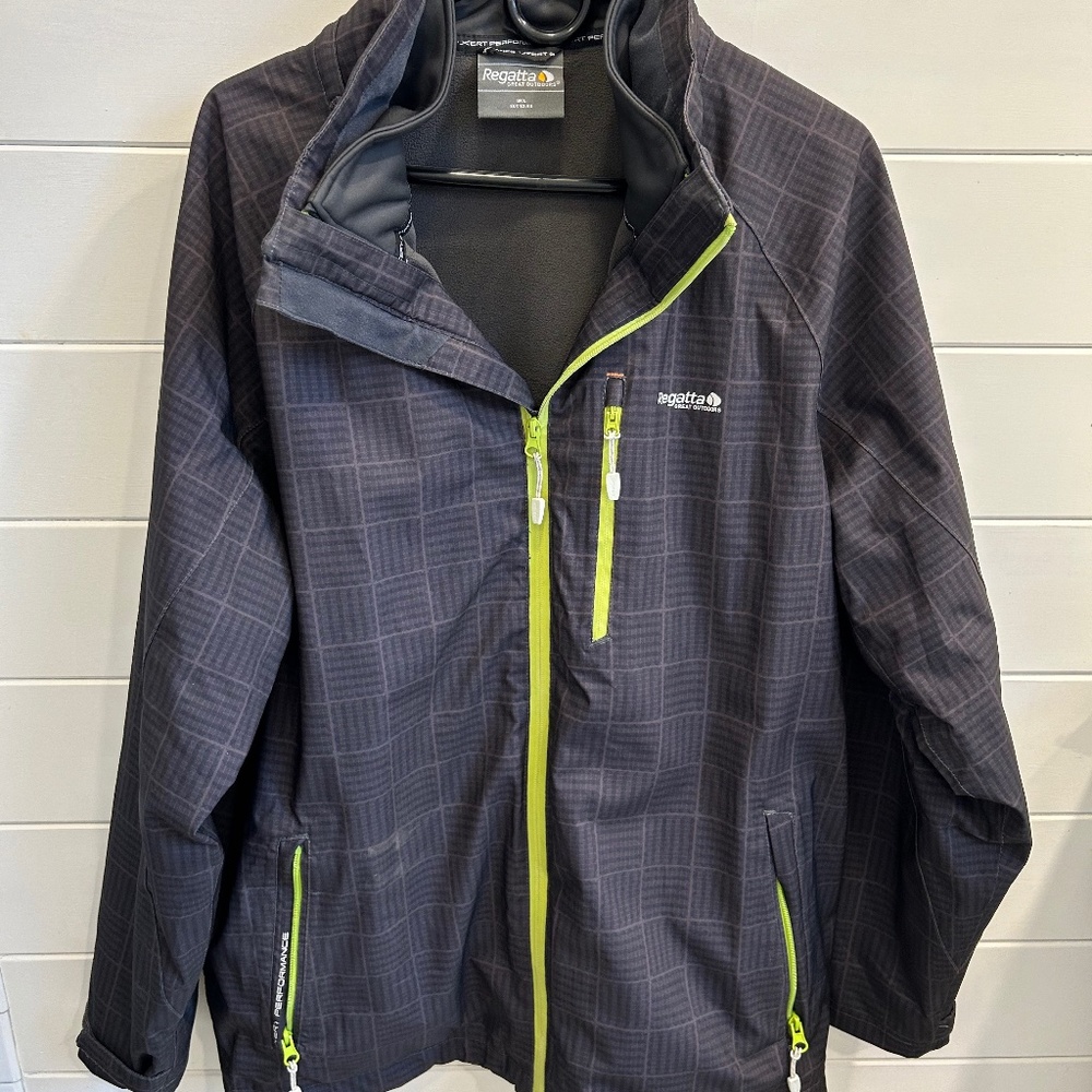 Gray mens Regatta Great Outdoors performance jacket